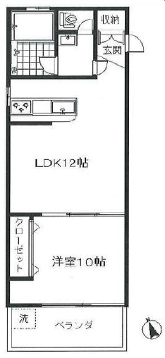 Ｋハイツ301の間取り