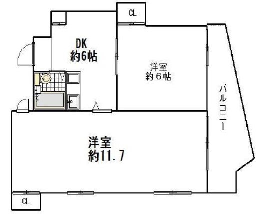 ワイステリア藤倉108の間取り