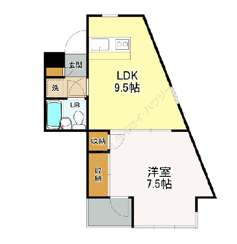 ホームズ駒沢4Hの間取り