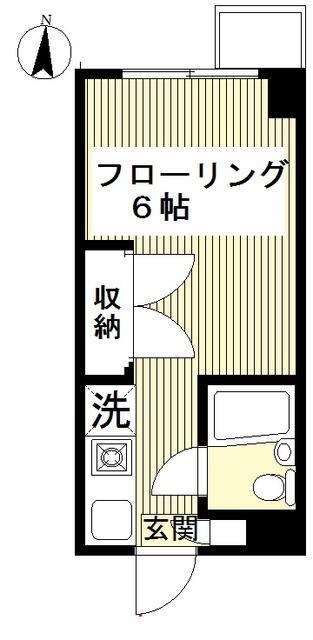 パリエンテ301の間取り