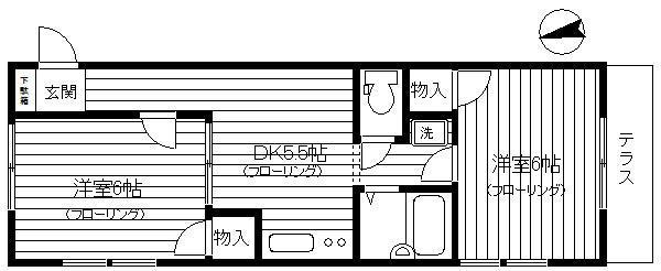 Ｆ－２０３０101の間取り