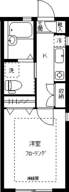 ウエスト学芸大学101の間取り