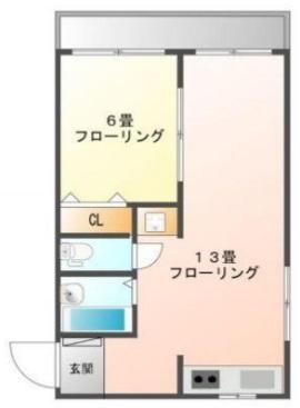 メゾン豊沢204の間取り