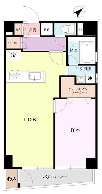 南青山セピアコート403の間取り