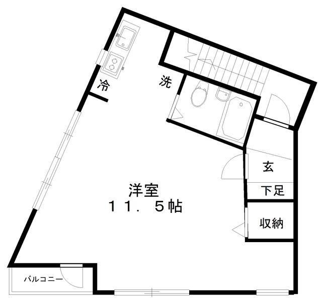 ハウス高山401の間取り