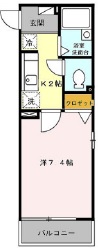 カサ　モラーダ203の間取り