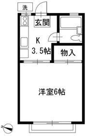 メゾン・ド・奥沢101の間取り