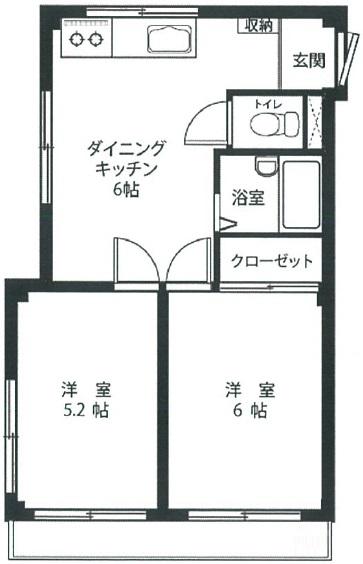 モントレープラザ203の間取り