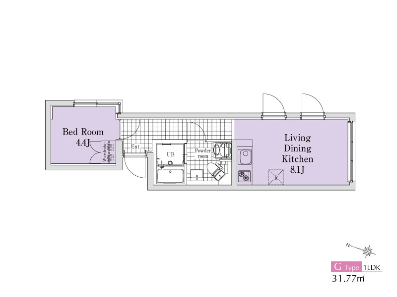 SOU桜新町301の間取り