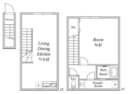 プライムガーデン桜新町204の間取り