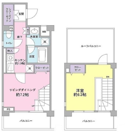 サンピエス桜新町501の間取り