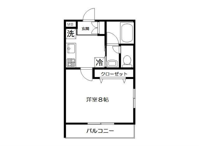 Ｇｏｎｔｏｂｂｏ（ゴントッボ）205の間取り