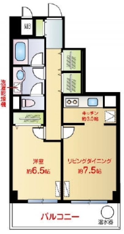 シャトレ代官山アネックス(37198と重複)302の間取り