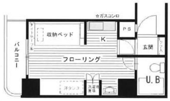 エグゼクティブ代官山　904の間取り