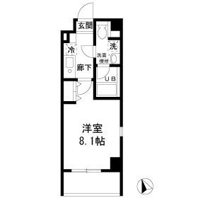 自由が丘カントリー倶楽部207の間取り