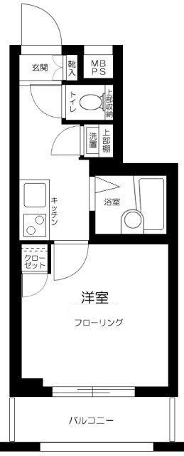 パレ・ホームズ武蔵小山Ⅱの間取り