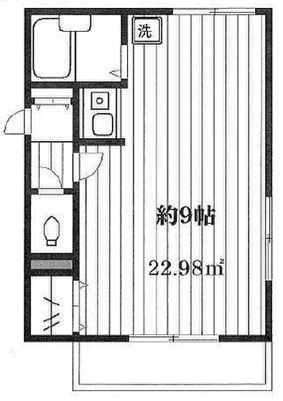 サニークランツＢ棟203の間取り