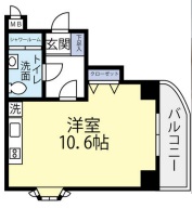 インフィニティ南青山301の間取り