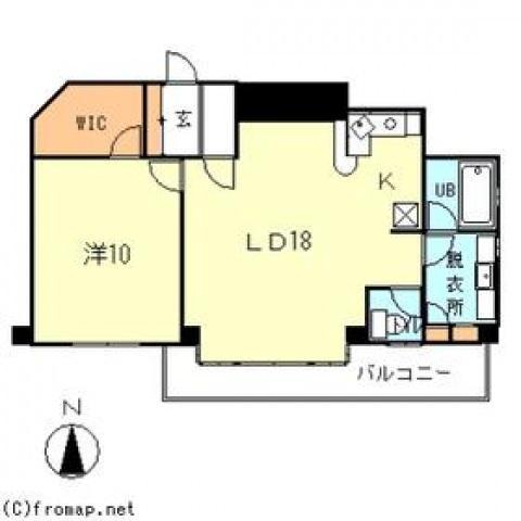 北沢ＣＳコート301の間取り