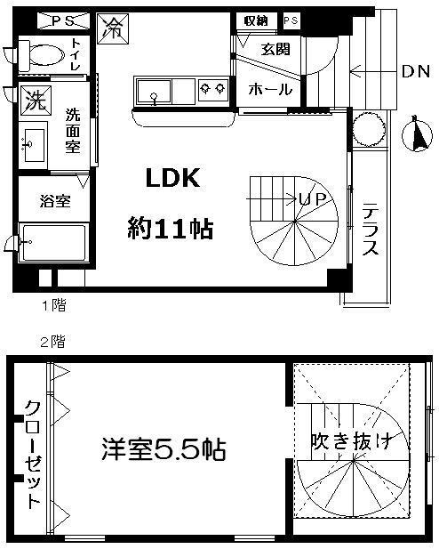 アーク101の間取り