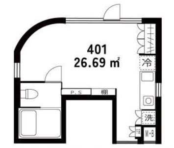 ＲＣ　ＡＰＡＲＴＭＥＮＴ401の間取り