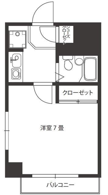 ＳＳビル池尻602の間取り