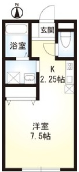 ジュネス目黒102の間取り