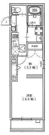 ＦＡＩＲ世田谷桜303の間取り