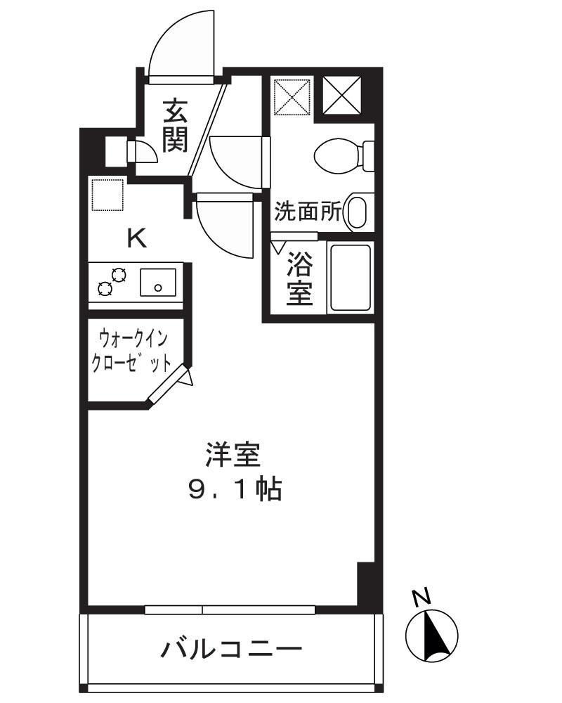 ＭＡＬＭＡＩＳＯＮ203の間取り