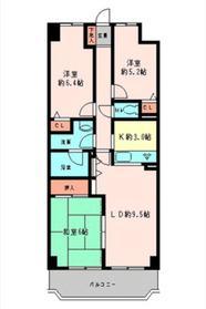 ドエル瀬田0403の間取り