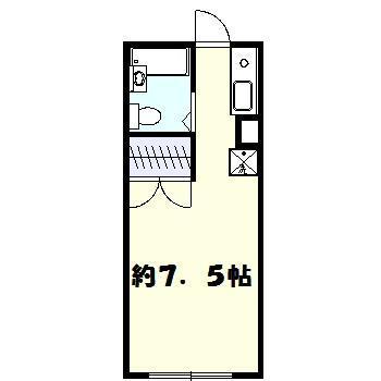 エムスタジオ１の間取り