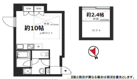 ルーエプラッツ三軒茶屋301の間取り