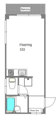 ワイズカーサ池尻大橋301の間取り