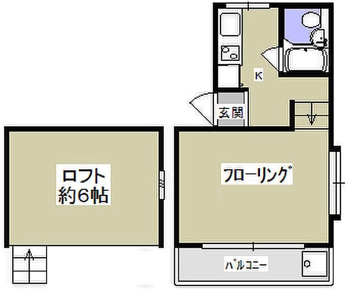 シティハイムイトウ202の間取り