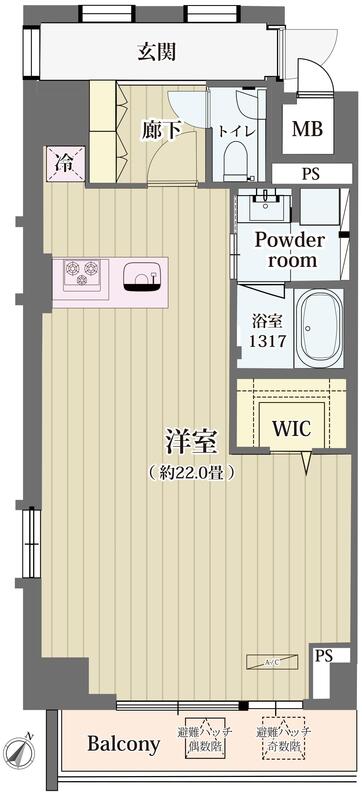 シュトラーレ神山町902の間取り