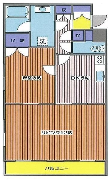 サン・アヴェニュー203の間取り