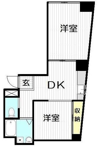 相馬上馬マンション901の間取り