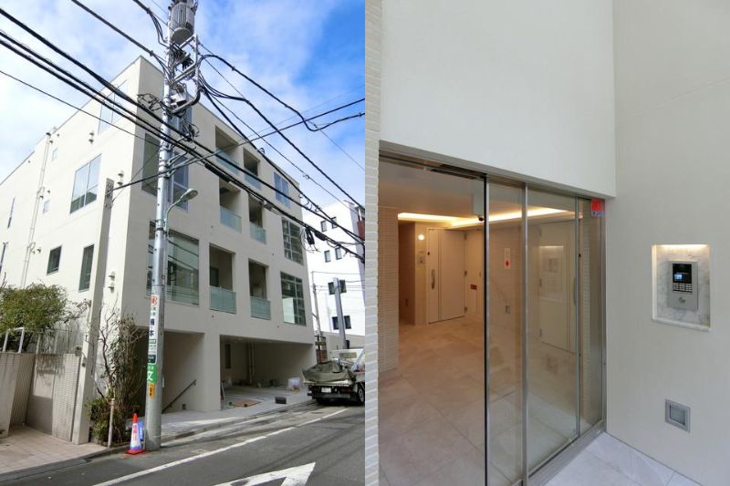 Nanpeidai Hilltiop House（南平台ヒルトップハウス）102の外観