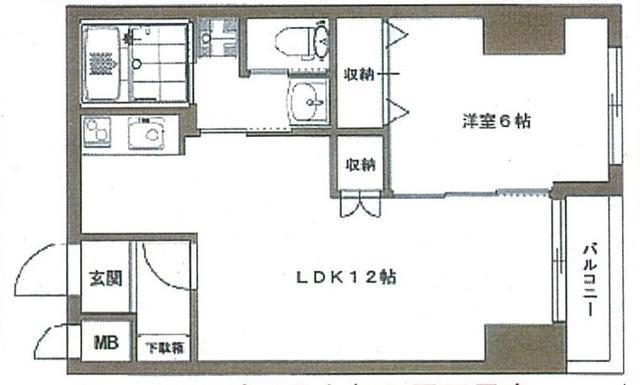 アートフォルム目黒Ａ―Ｄ５０503の間取り