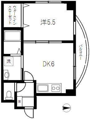 ＹＭコート201の間取り