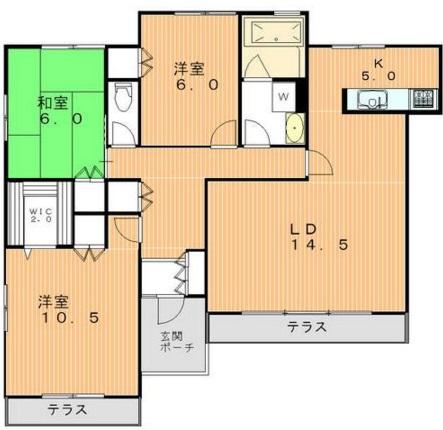 マイン下馬101の間取り