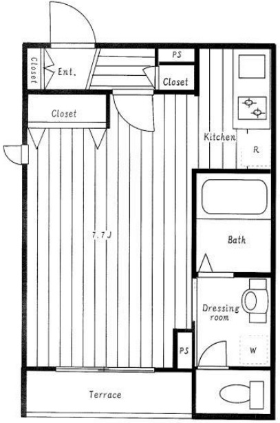Ｃａｌｍｅ（カルム）201の間取り