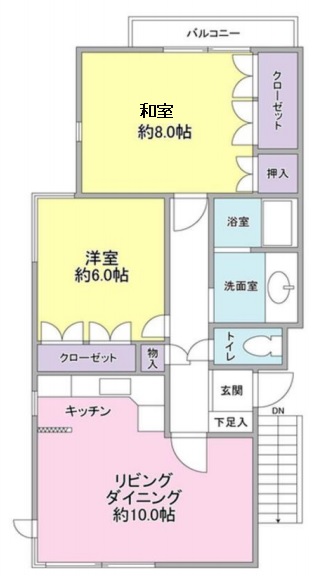 サンライズ松本No.2212の間取り