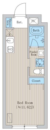 ルーチェ学芸大学203の間取り