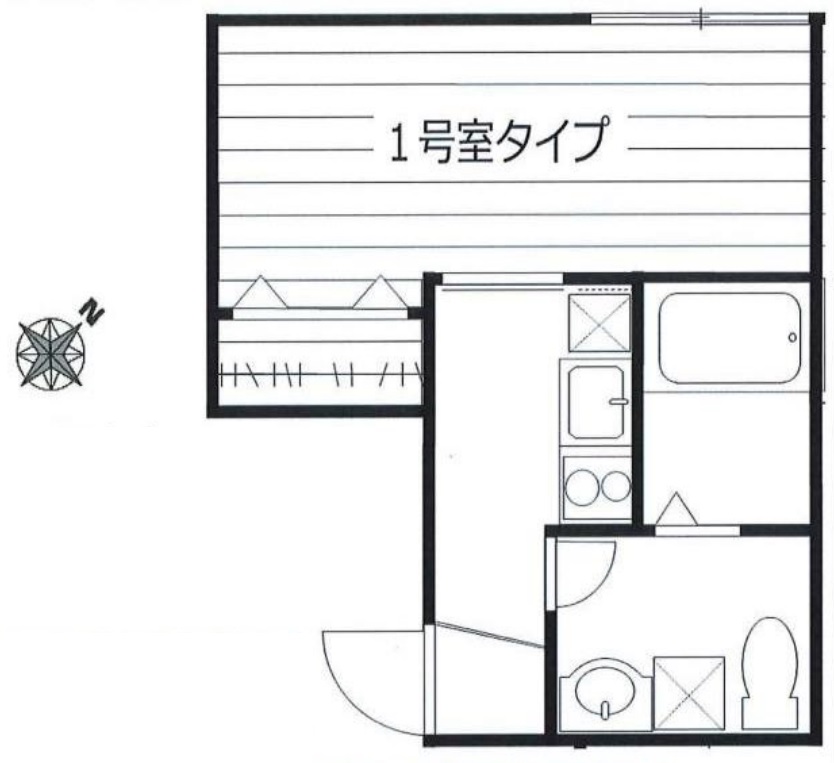 トレストコート目黒本町401の間取り