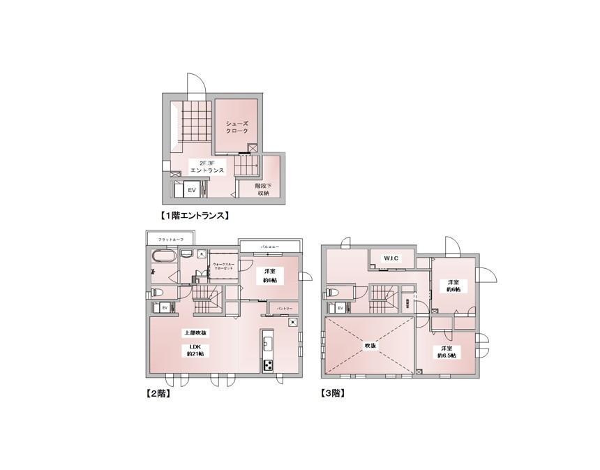 渋谷区松濤一丁目建物201の間取り