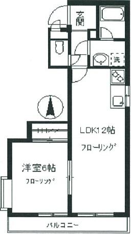 ガーデン・マキ102の間取り