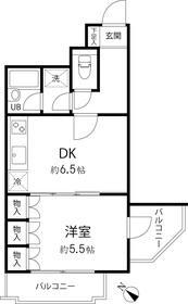 クレッセントコート外苑102の間取り