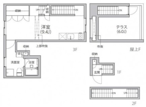 FARE YUTENJI（ファーレ祐天寺）005の間取り