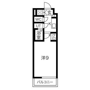 エスペルーモ桜新町205の間取り